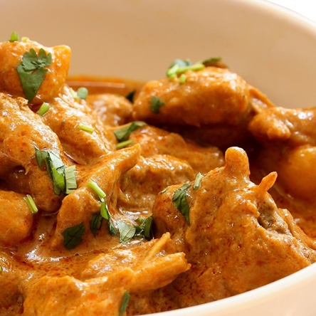 ชื่ออาหารอินเดีย Chicken Curry